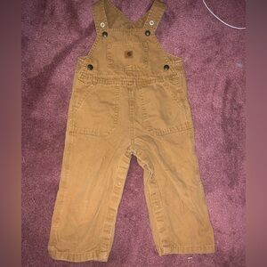 Carhartt Bib Overalls baby brown (size 24M)